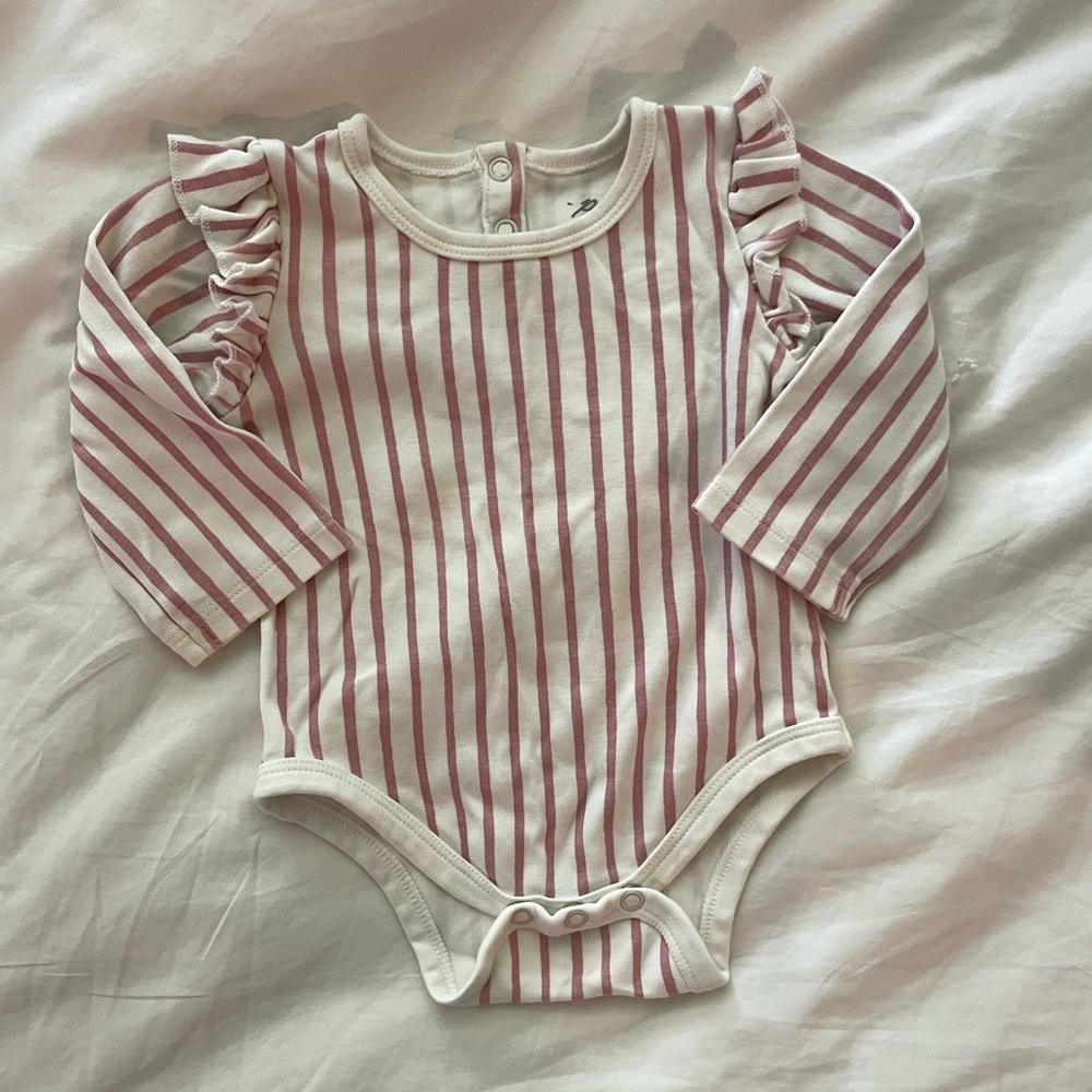 Pehr baby girl onesie